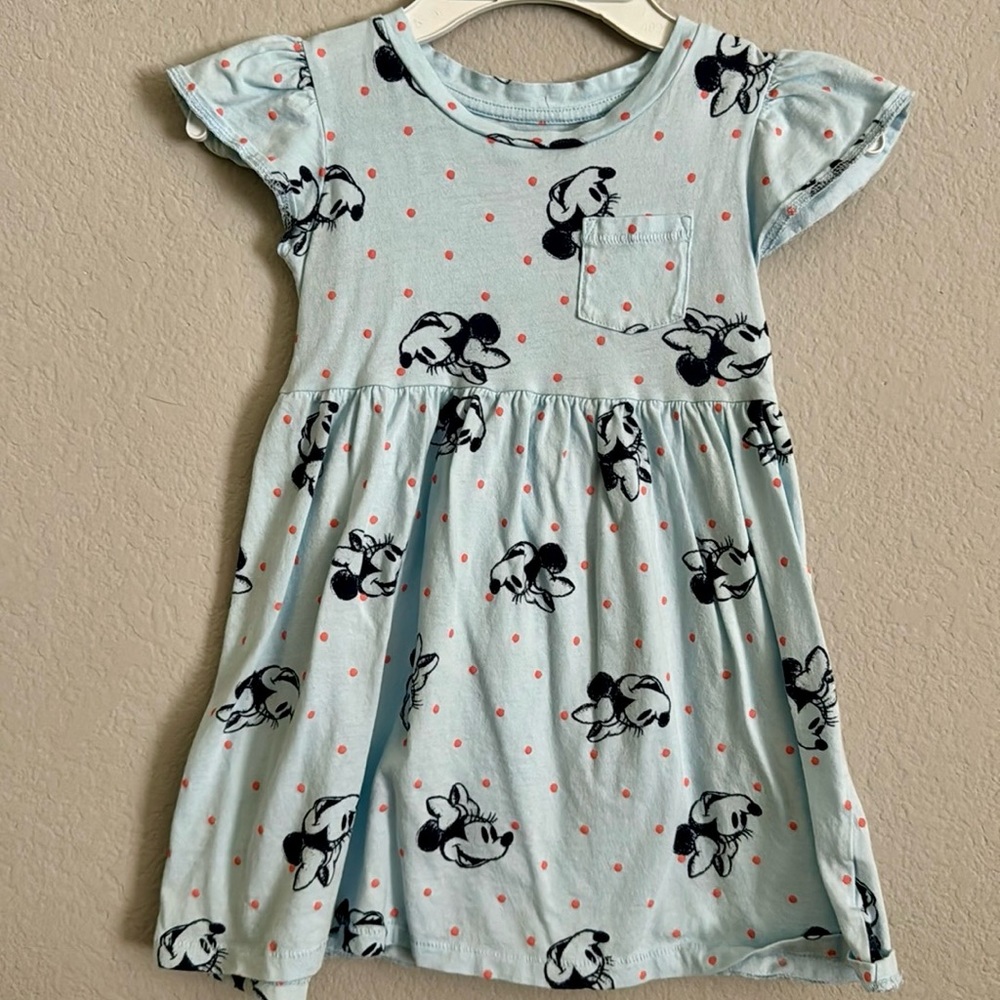 Baby Gap 4T polka dot Minnie Mouse dress
